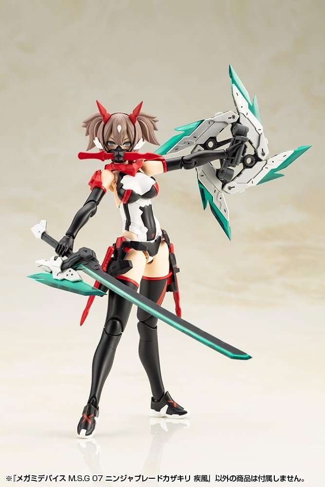 Kotobukiya KP818J Megami Device M.S.G 07 Ninja Blade Kazakiri Gale - Image 5