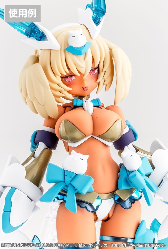 Kotobukiya KP854 Megami Device M.S.G Puni Mofu Kin Xiao Eye Decal Set - Image 2
