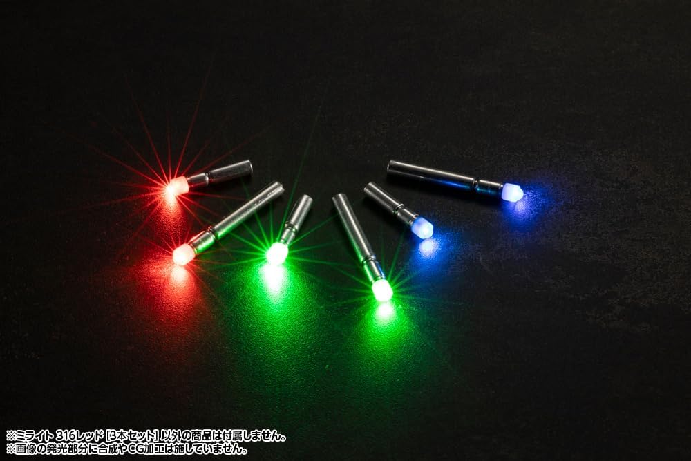 Kotobukiya MG05 M.S.G Modeling Support Goods Milight 316 Red Set of 3 - Image 13