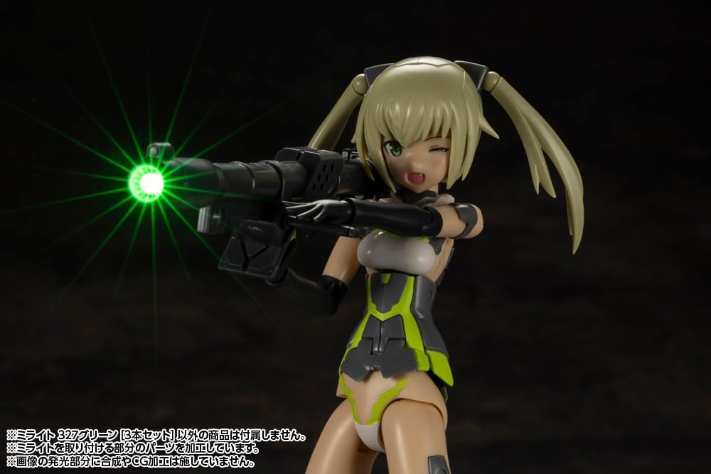 Kotobukiya MG10 M.S.G Modeling Support Goods Milight 327 Green Set of 3 - Image 8