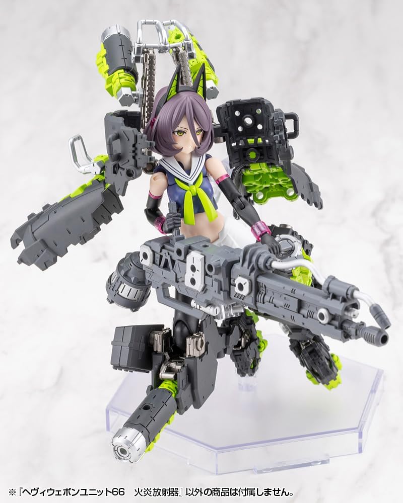 Kotobukiya MH66J M.S.G Modeling Support Goods Heavy Weapon Unit 66 Flamethrower - Image 17
