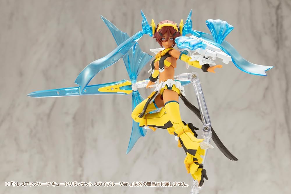 Kotobukiya MO004 M.S.G Modeling Support Goods Dress Up Parts Cute Ribbon Set Sky Blue Ver. - Image 9