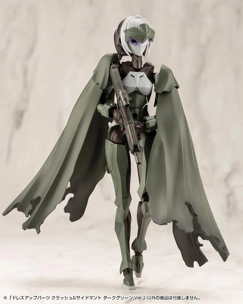 Kotobukiya MO007 M.S.G Modeling Support Goods Dress Up Parts Crash & Side Mantle Dark Green Ver. - Image 5