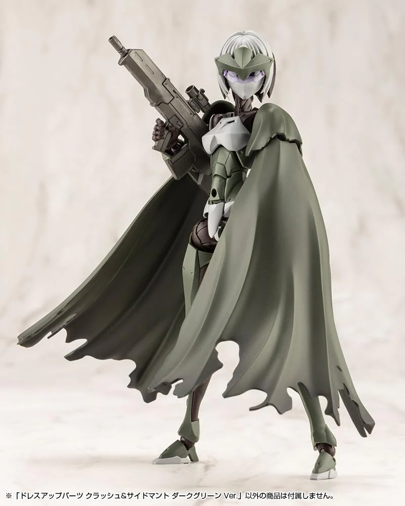 Kotobukiya MO007 M.S.G Modeling Support Goods Dress Up Parts Crash & Side Mantle Dark Green Ver. - Image 6