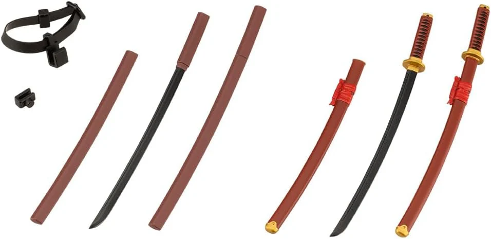 Kotobukiya MW56 M.S.G Modeling Support Goods, Weapon Unit 56, Japanese Sword 2 (Black Sword) - Image 11