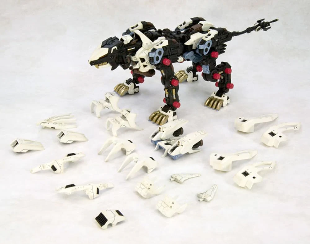 Kotobukiya ZD121R 1/72 HMM ZOIDS RZ-041 Liger Zero Marking Plus Ver. - Image 4