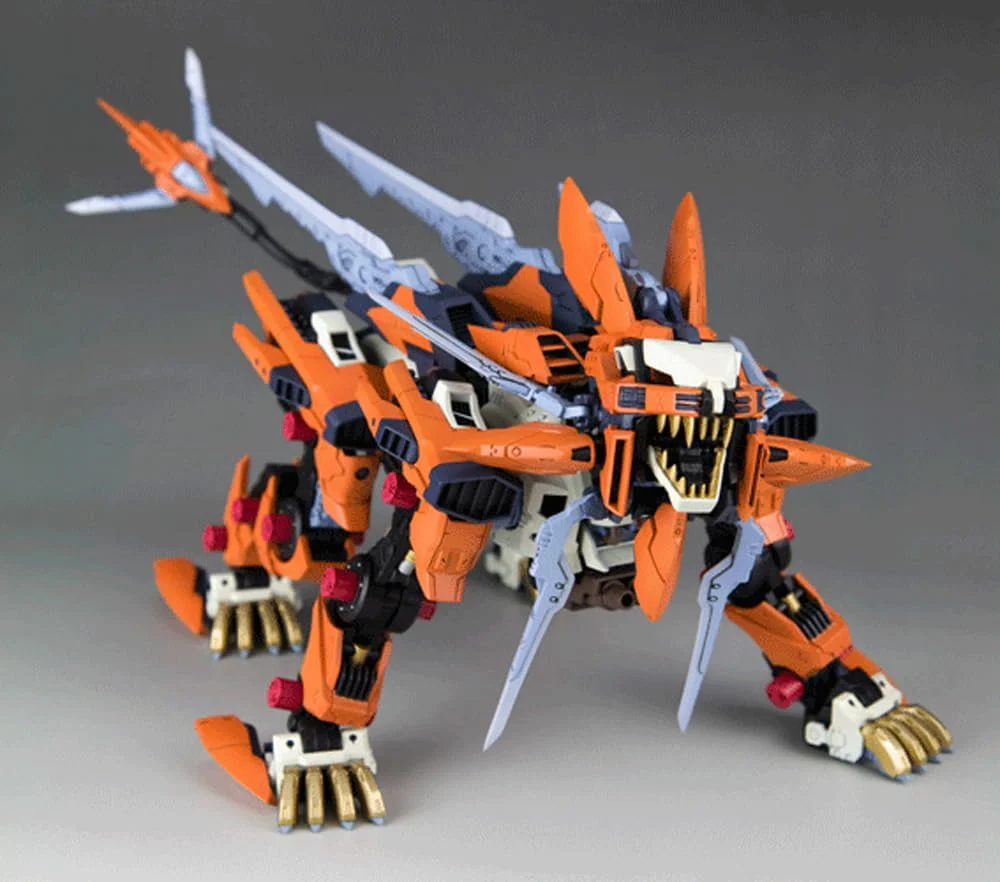 Kotobukiya ZD123R 1/72 HMM ZOIDS RZ-041 Liger Zero Schneider Marking Plus Ver. - Image 2