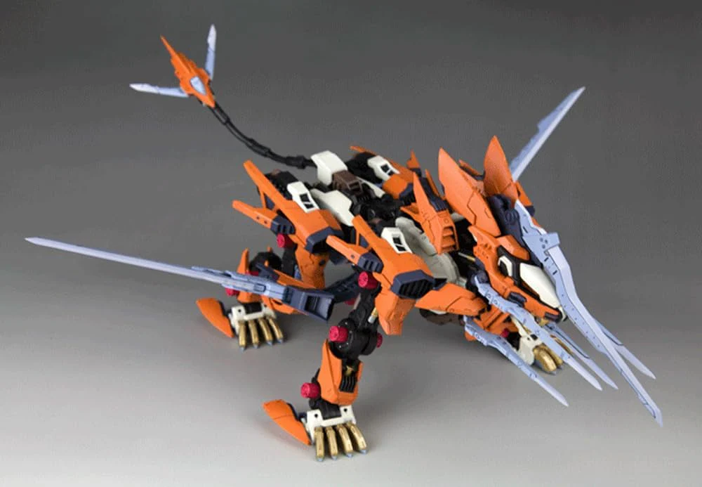 Kotobukiya ZD123R 1/72 HMM ZOIDS RZ-041 Liger Zero Schneider Marking Plus Ver. - Image 3