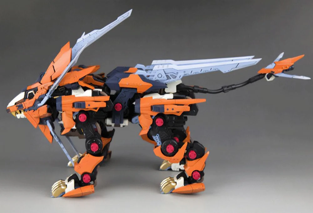 Kotobukiya ZD123R 1/72 HMM ZOIDS RZ-041 Liger Zero Schneider Marking Plus Ver. - Image 7