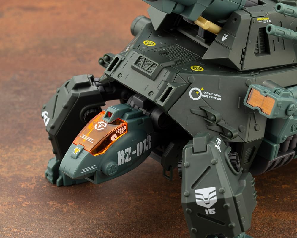 Kotobukiya ZD189 1/72 HMM Zoids RZ-013 Canon Tortoise Marking Plus Ver. - Image 9