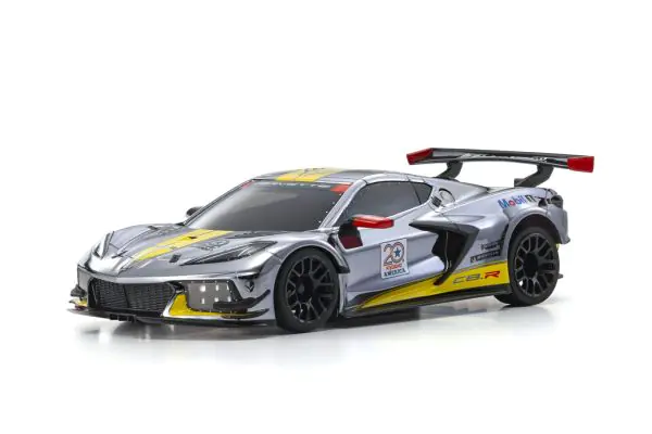 Kyosho 32356CRY CHEVROLET CORVETTE C8.R Chrome / Yellow 20th Anniversary - Image 2