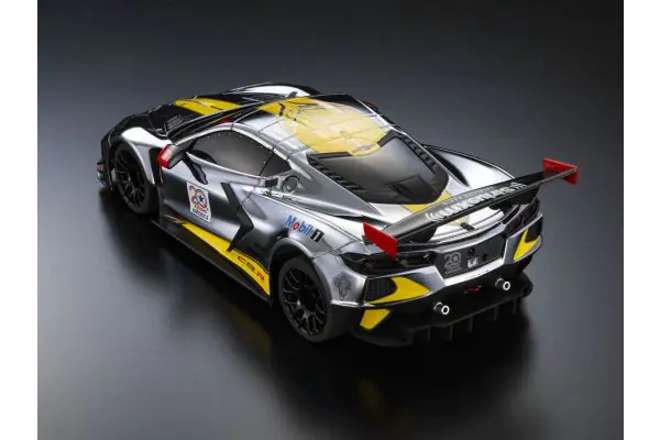Kyosho 32356CRY CHEVROLET CORVETTE C8.R Chrome / Yellow 20th Anniversary - Image 5