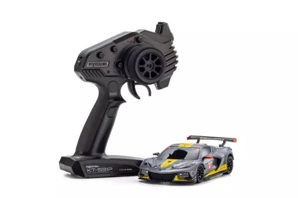 Kyosho 32356GM MINI-Z RWD MR-04 readyset CHEVROLET® CORVETTE® C8.R Gunmetal