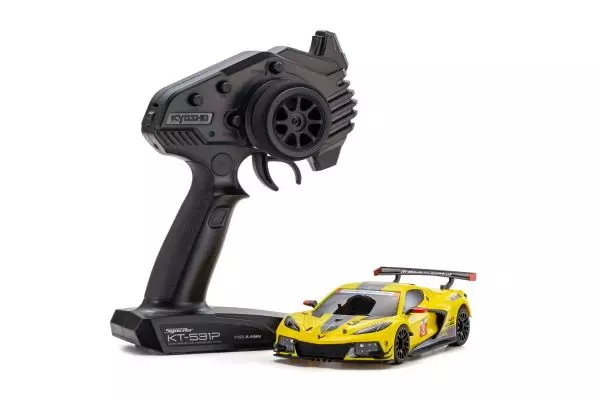 Kyosho 32356Y MINI-Z RWD MR-04 readyset CHEVROLET® CORVETTE® C8.R Yellow