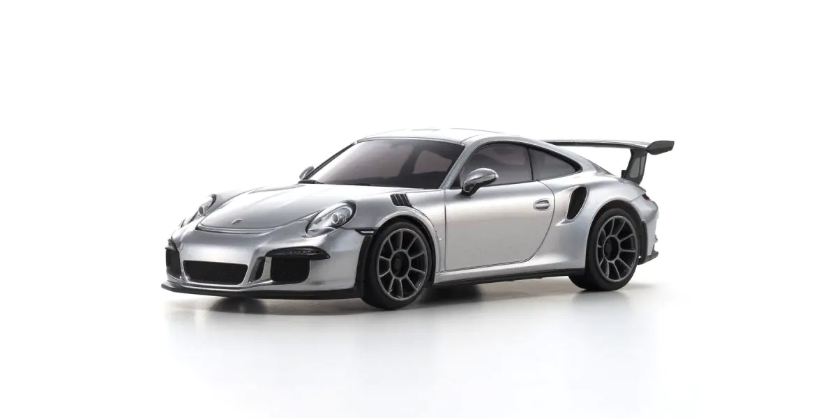 Kyosho 32358S MR04 RWD R/S Porsche 911 GT3 RS Silver - Image 2
