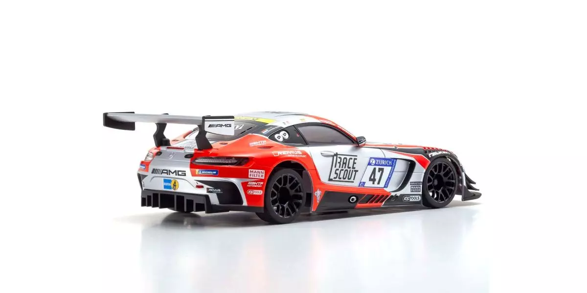 Kyosho 32367FRS MR04RWD MINI-Z readyset Mercedes-AMG GT3 No. 47 - Image 3