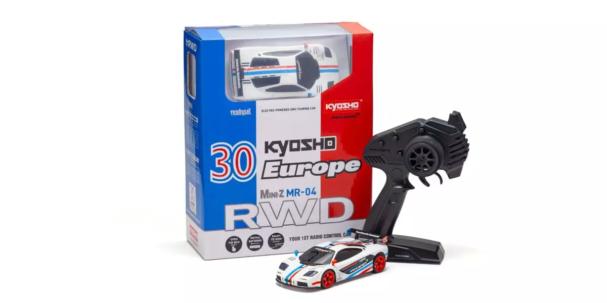 Kyosho 32372KE MR04RWD MINI-Z readyset McLaren F1 GTR KE 30th Anniversary Edition - Image 4