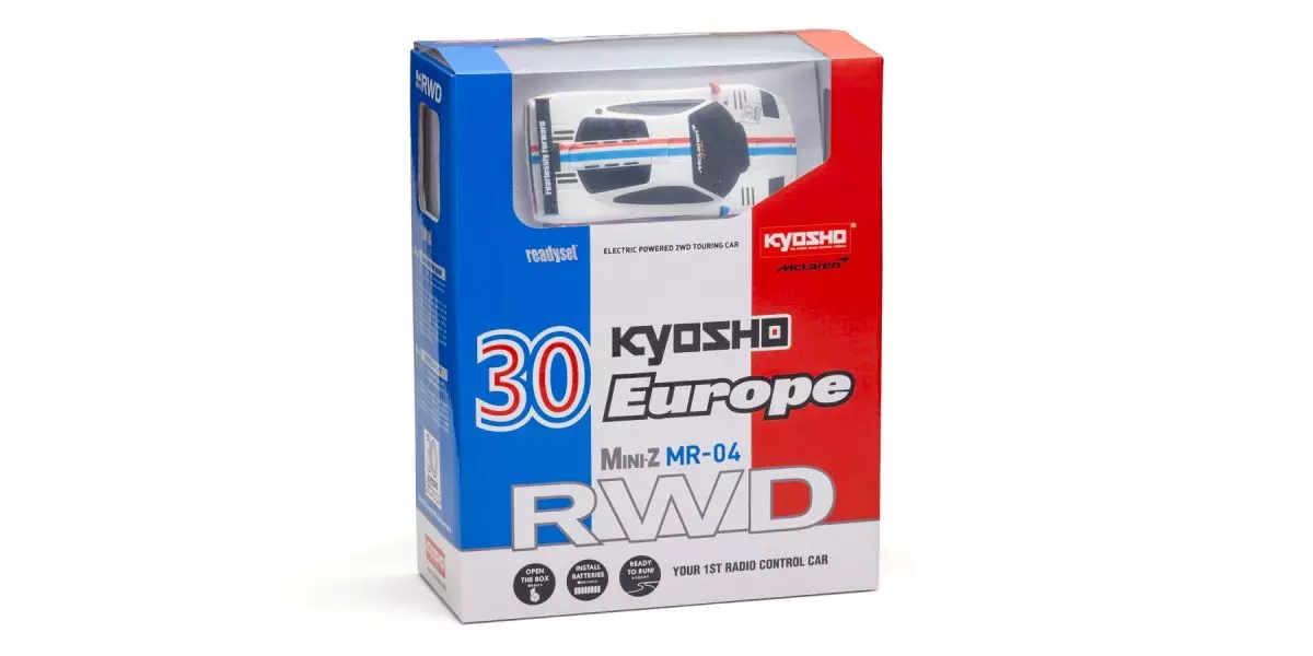 Kyosho 32372KE MR04RWD MINI-Z readyset McLaren F1 GTR KE 30th Anniversary Edition - Image 5