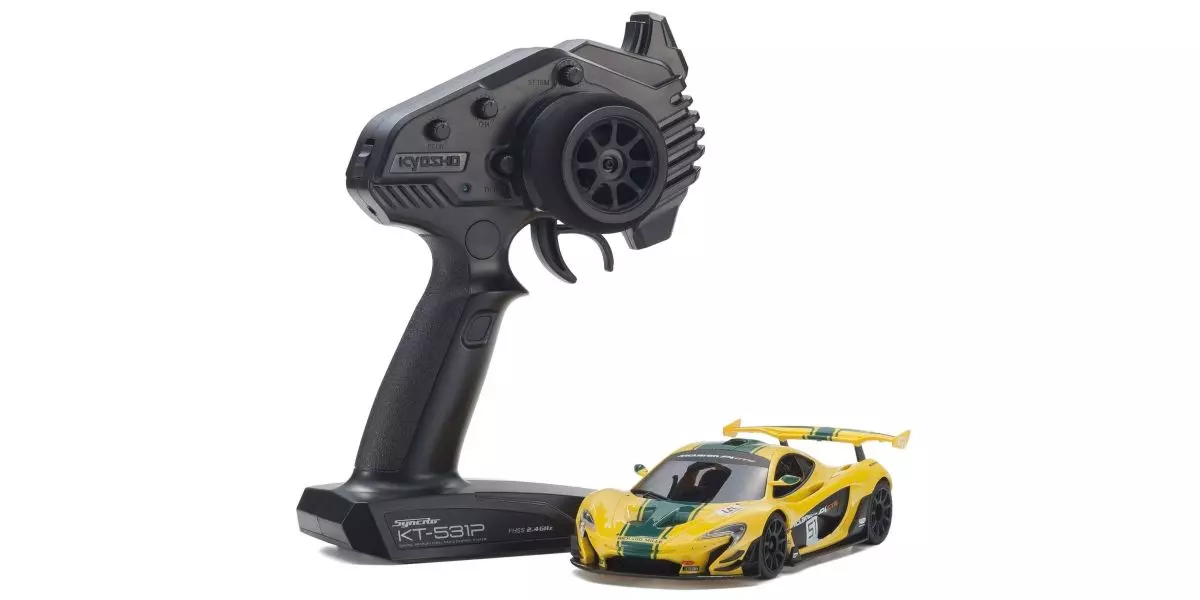 Kyosho 32375YG MR04RWD r/s McLaren P1 GTR Yellow/Green
