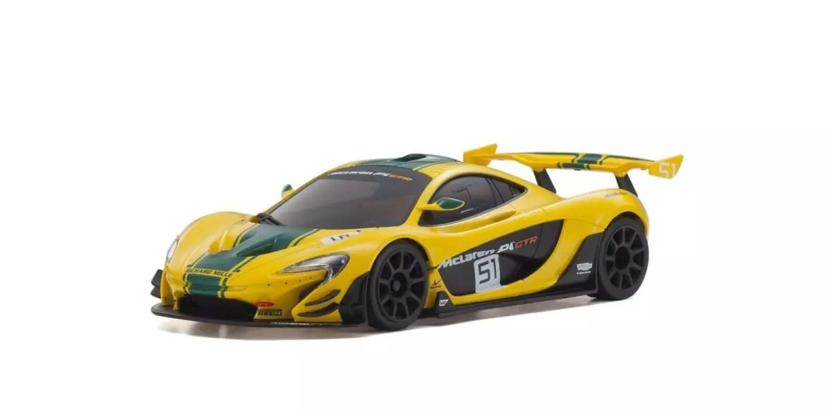 Kyosho 32375YG MR04RWD r/s McLaren P1 GTR Yellow/Green - Image 2