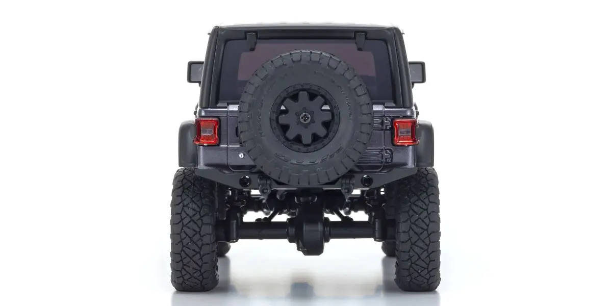 Kyosho 32521GM MINI-Z 4x4 Jeep Wrangler Unlimited Rubicon Granite Crystal Metallic readyset - Image 7