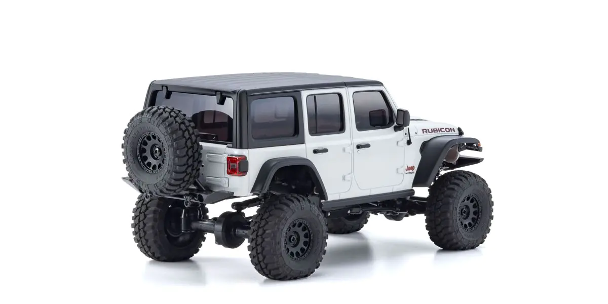 Kyosho 32536W Wrangler Unlimited Rubicon Bright White - Image 4