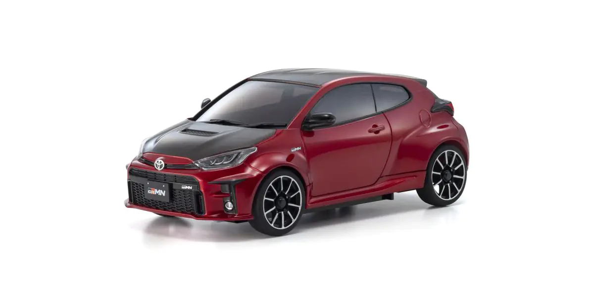 Kyosho 32648MR MINI-Z AWD Toyota GRMN YARIS Rally PACKAGE Emotional Red II - Image 2