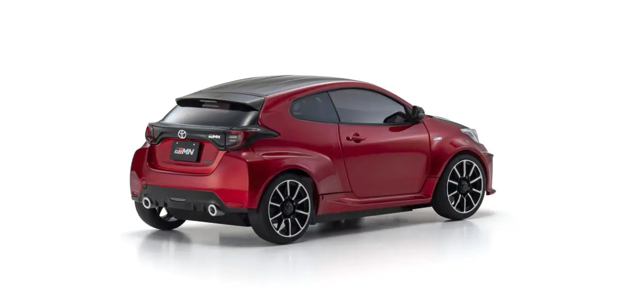 Kyosho 32648MR MINI-Z AWD Toyota GRMN YARIS Rally PACKAGE Emotional Red II - Image 3