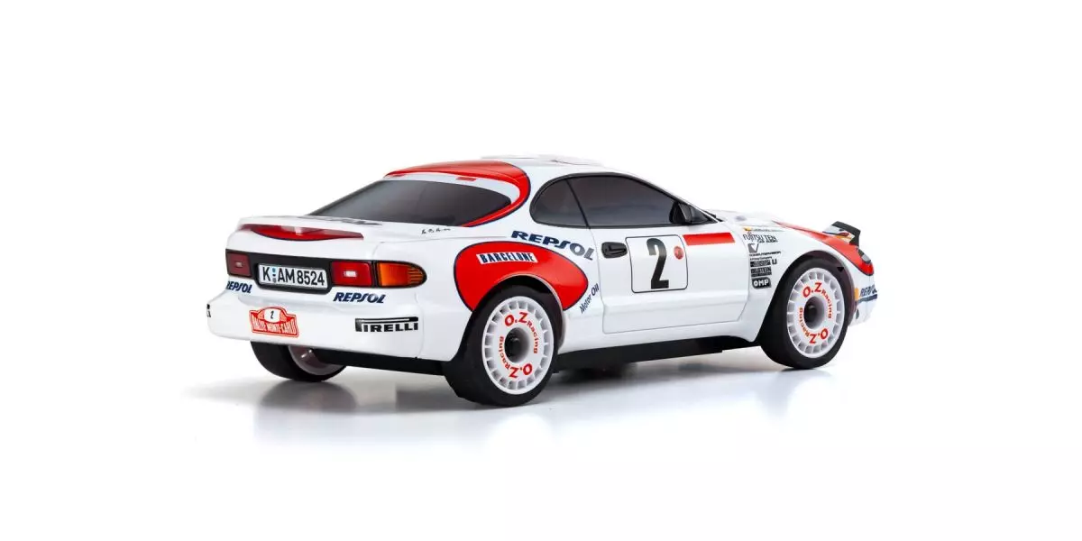 Kyosho 32654CS MA020 rear wheel drive Toyota Celica GT-FOUR No. 2 WRC 1992 - Image 3
