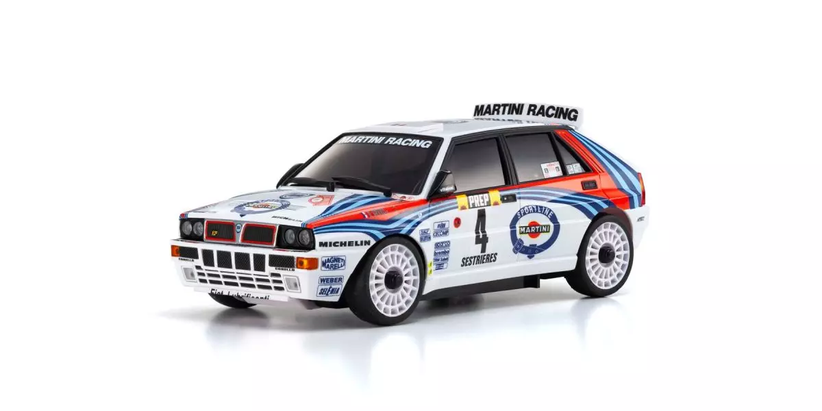 Kyosho 32655MC MA020 r/s Lancia Delta No.4 1992 Monte Carlo Winner - Image 2