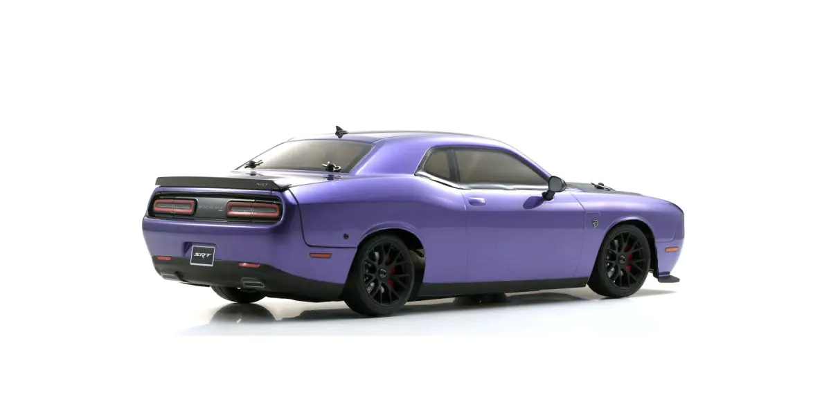 Kyosho 34415T1C FAZER Mk2 FZ02L Series readyset DODGE Challenger SRT Hellcat Plam Crazy Purple - Image 3
