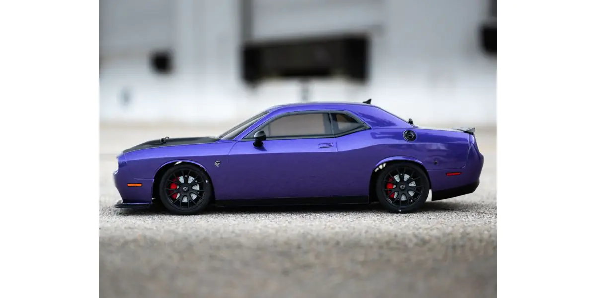 Kyosho 34415T1C FAZER Mk2 FZ02L Series readyset DODGE Challenger SRT Hellcat Plam Crazy Purple - Image 7