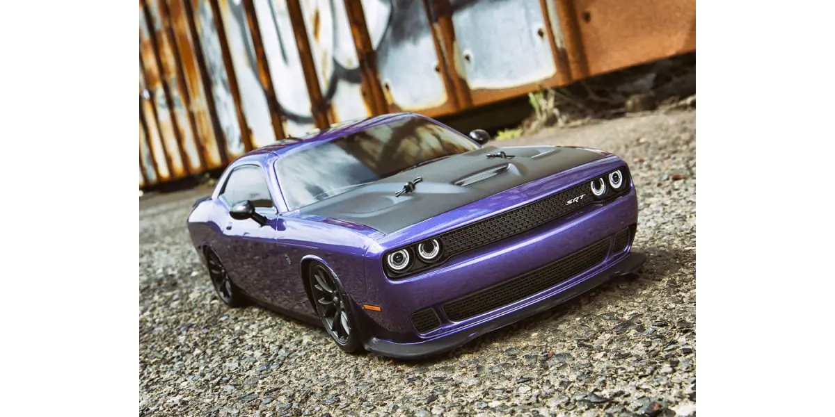 Kyosho 34415T1C FAZER Mk2 FZ02L Series readyset DODGE Challenger SRT Hellcat Plam Crazy Purple - Image 8