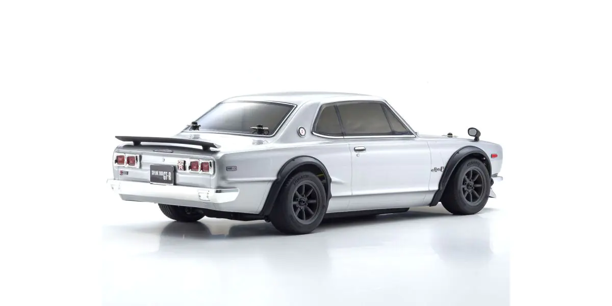 Kyosho 34425T1C FAZER Mk2 FZ02 NISSAN SKYLINE 2000GT-R(KPGC10) Tuned Ver. Silver - Image 5