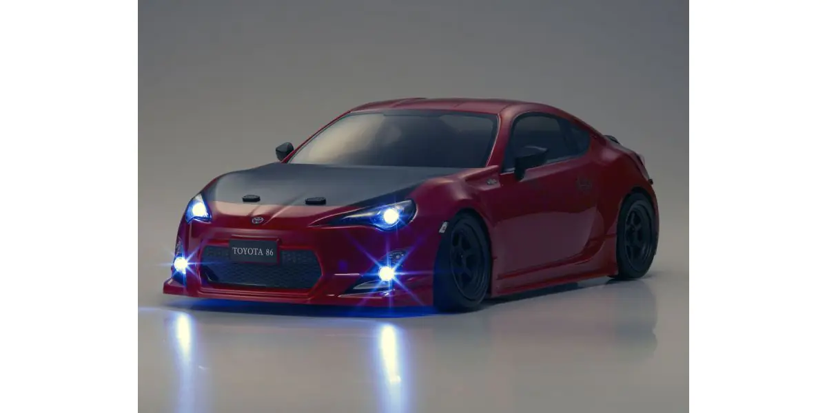 Kyosho 34502T1 FAZER D2 FZD2 Series readyset TOYOTA 86 GT Tuned Ver. Lightning Red - Image 17