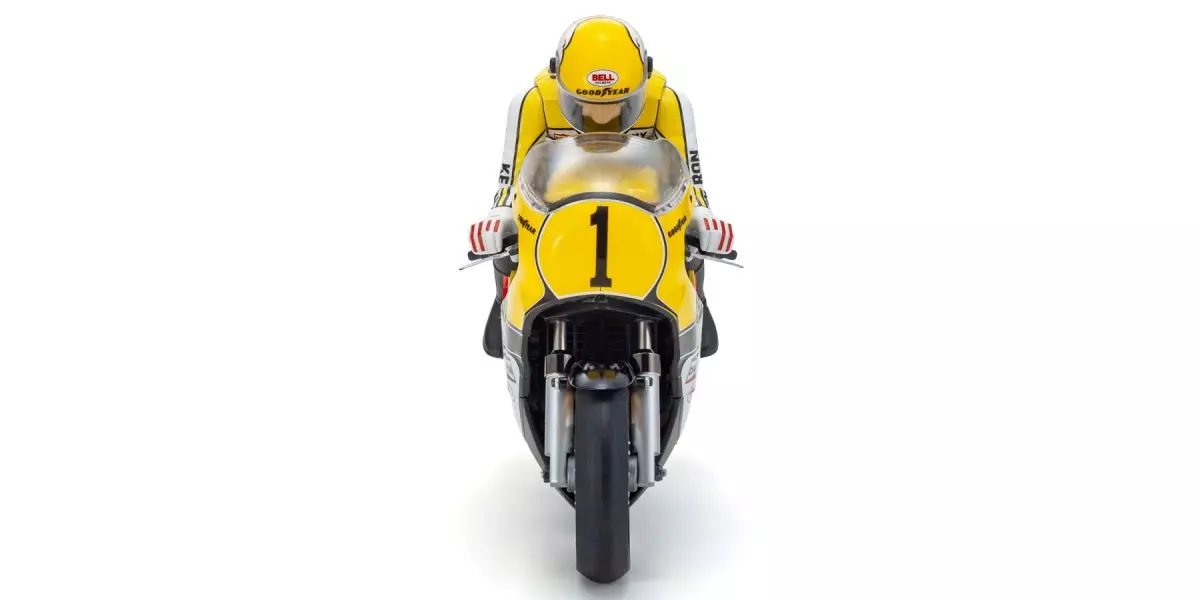 Kyosho 34936T1 1/8 EP Bike Hang-On Racer Series YAMAHA YZR500 1978 Kit - Image 6