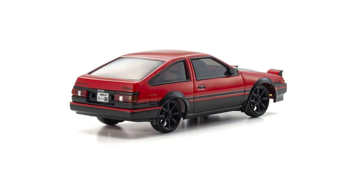 Kyosho 66613 First MiniZ Toyota Sprinter Trueno AE86 (Red / Black) - Image 3