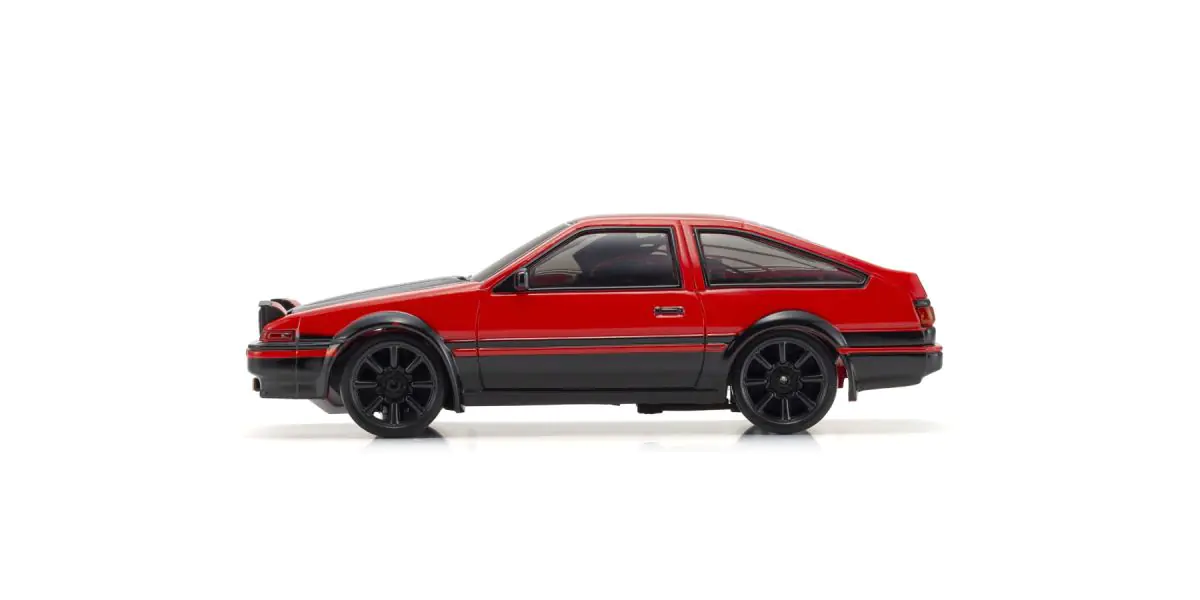 Kyosho 66613 First MiniZ Toyota Sprinter Trueno AE86 (Red / Black) - Image 4