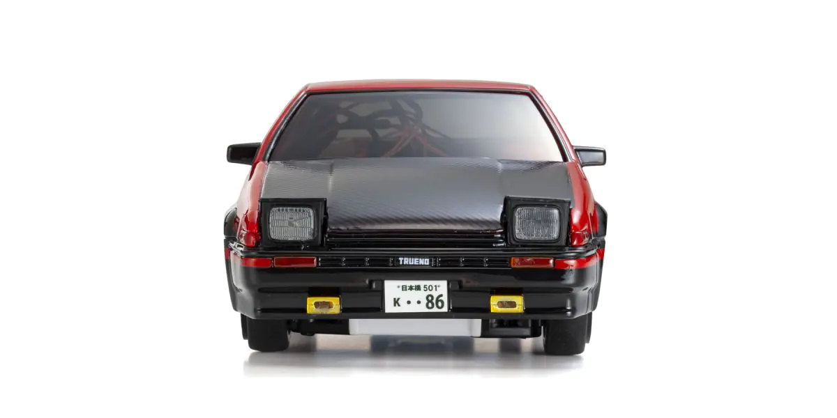 Kyosho 66613 First MiniZ Toyota Sprinter Trueno AE86 (Red / Black) - Image 5