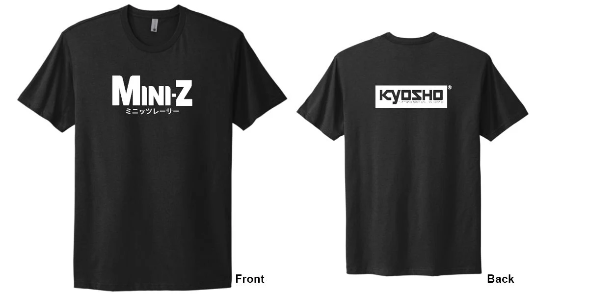Kyosho 88011M Mini-Z Tshirt black (Medium)