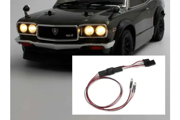 Kyosho 97054-2H LED Light Unit(5/2 Bulbs/L=400/Halogen） - Image 2