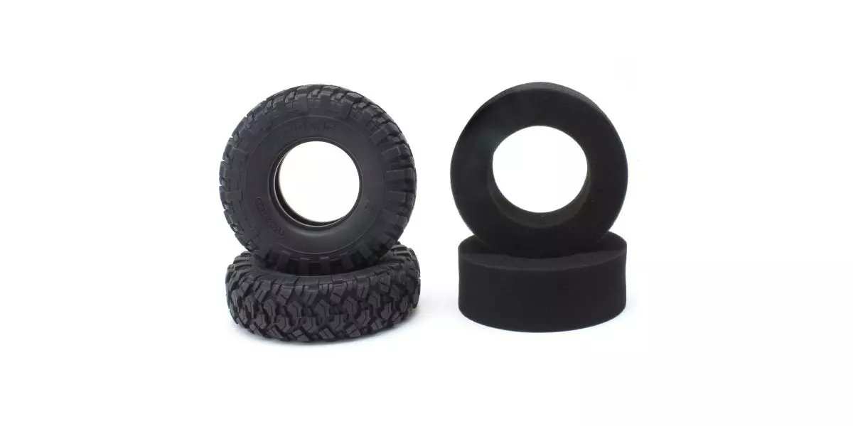 Kyosho CLT001-40 Tire (KC10/110x37/#40/2 pieces)