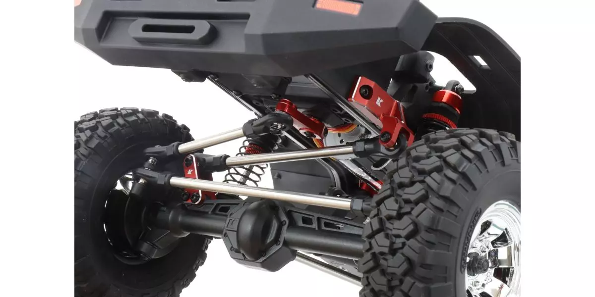 Kyosho CLW006 Aluminum Pan Hard Mount Set (KC10/Upper/Lower, 1 each) - Image 2