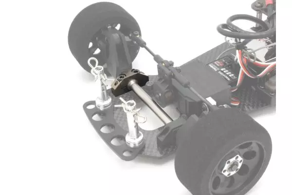 Kyosho EFW021 HD Axle Mount (Gunmetal/Plasma Mk3) - Image 2