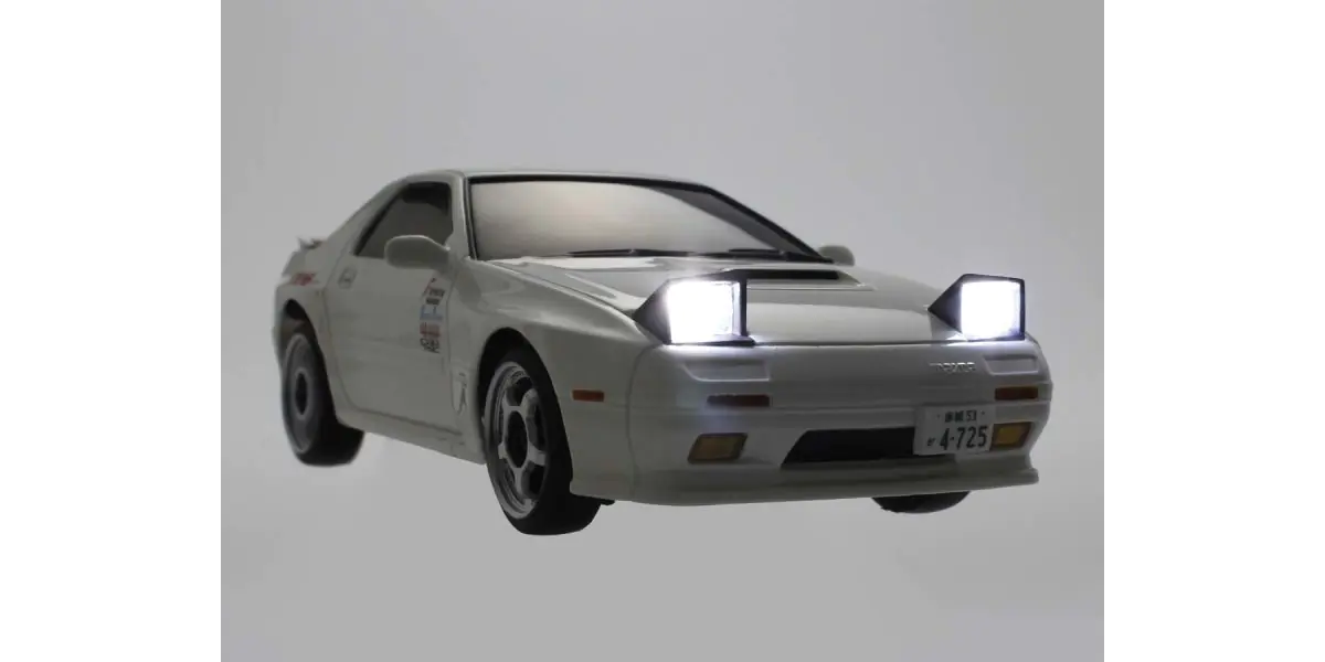 Kyosho Initial D FIRST MINI-Z for Mazda Savanna RX-7 FC3S (White) - Image 3