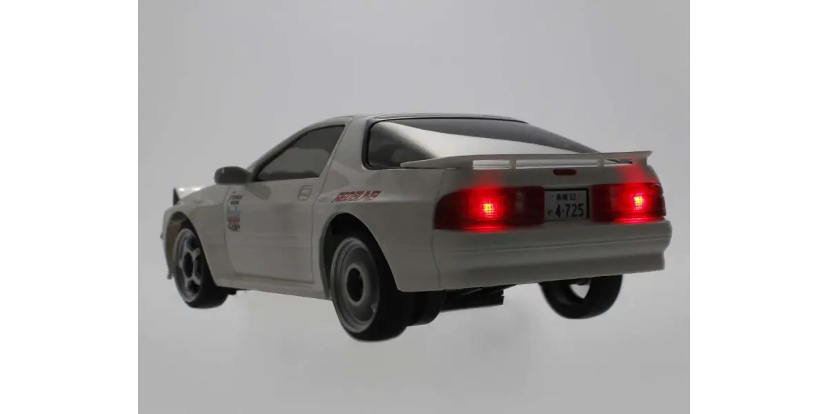 Kyosho Initial D FIRST MINI-Z for Mazda Savanna RX-7 FC3S (White) - Image 4