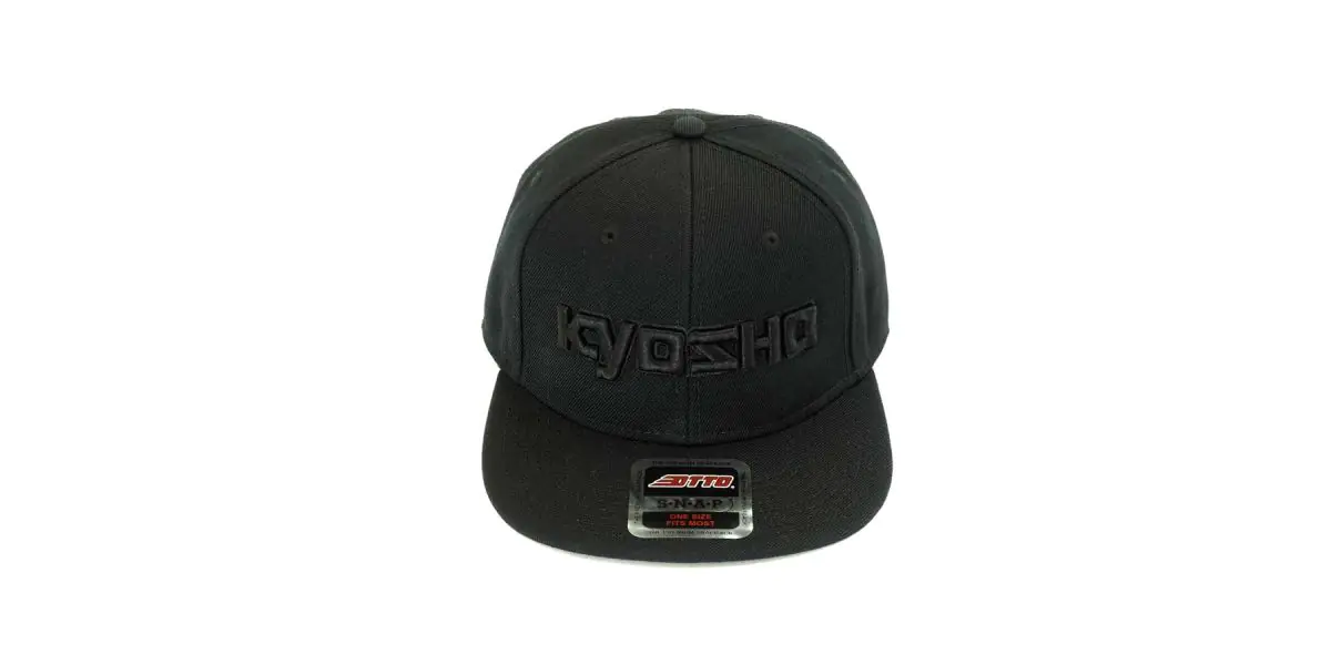 Kyosho KOS-CAP01BK KYOSHO 3D Cap (Black/Free) - Image 2