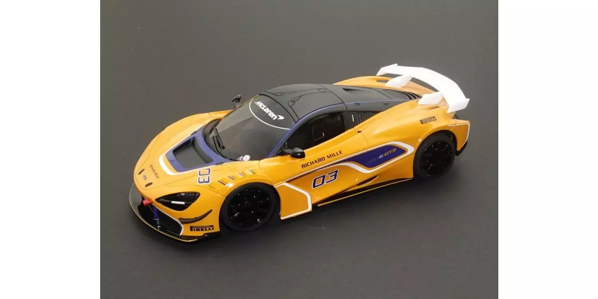 Kyosho MZN-W01LW 3D Rear Wing for McLaren 720S GT3 (Light Weight) - Image 2