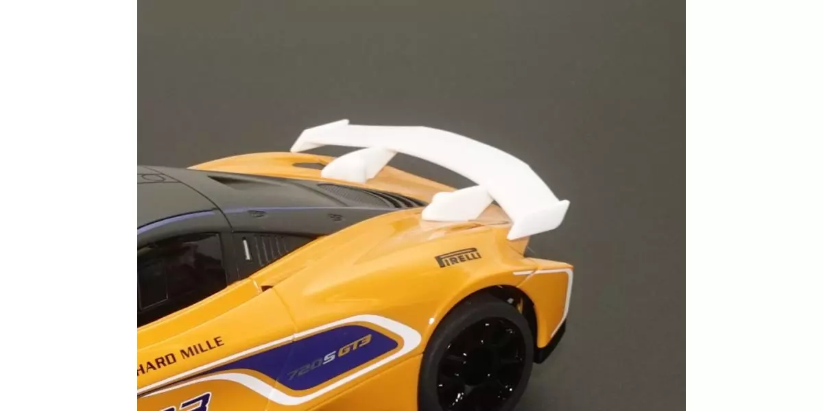 Kyosho MZN-W01LW 3D Rear Wing for McLaren 720S GT3 (Light Weight) - Image 3
