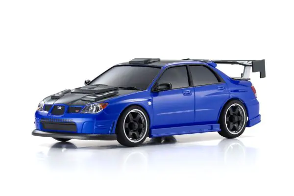Kyosho MZP483BL ASC MA-020 SUBARU IMPREZA with Aero kit and CFRP hood Metallic Blue